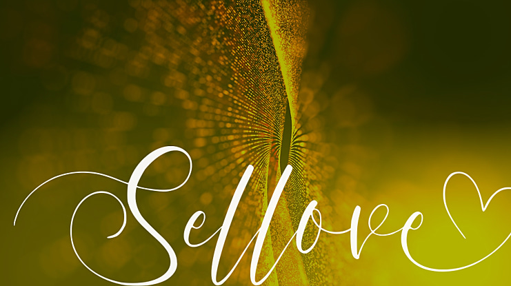 Sellove Font