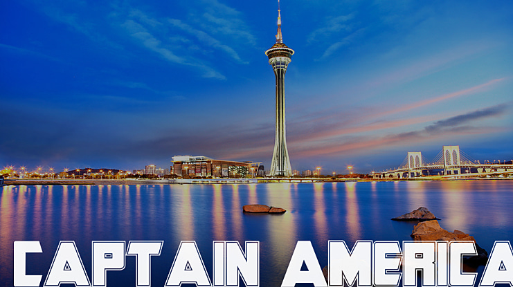 Captain America Font