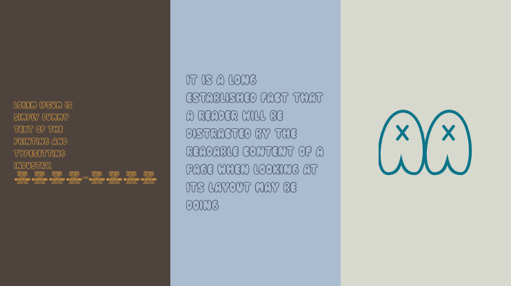 Fillings Urban Outl PERSONAL USE Font Family