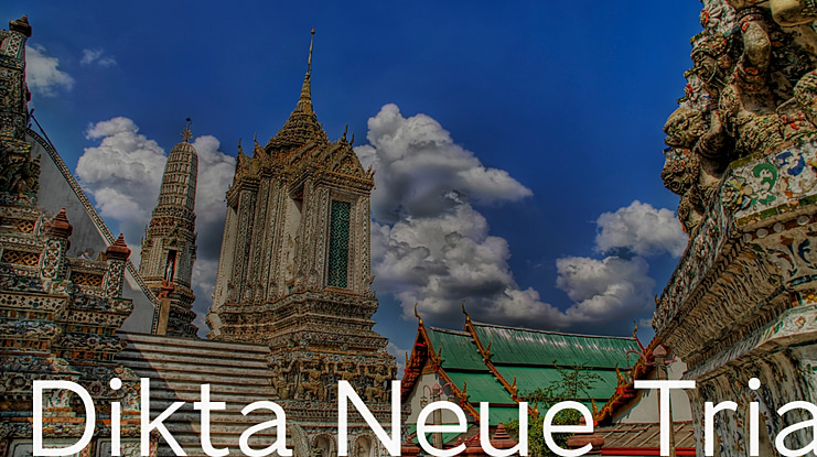 Dikta Neue Trial Font