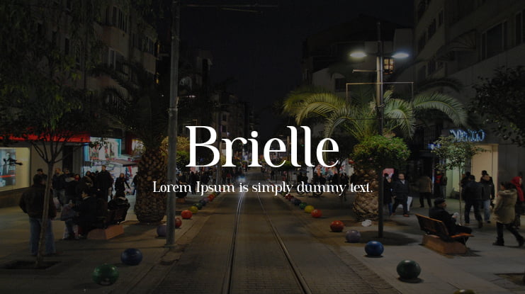 Brielle Font