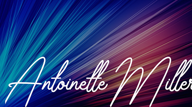 Antoinette Miller Font Family