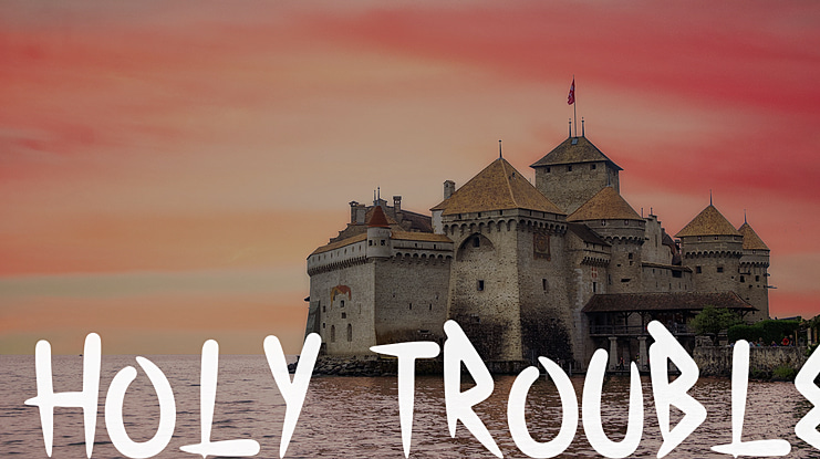 Holy Trouble Font