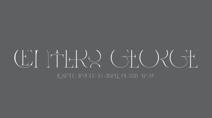 Centers George Font