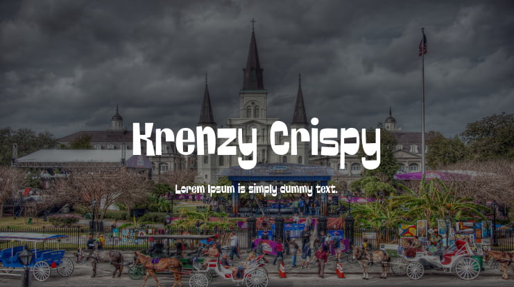 Krenzy Crispy Font