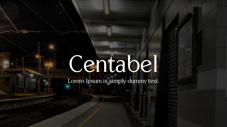 Centabel Font