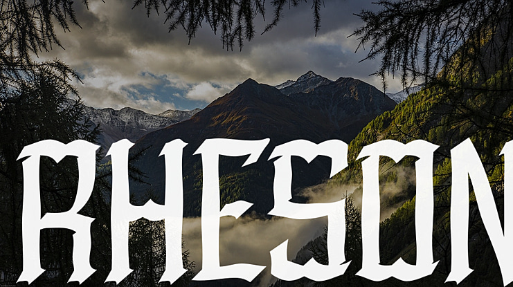 RHESON Font