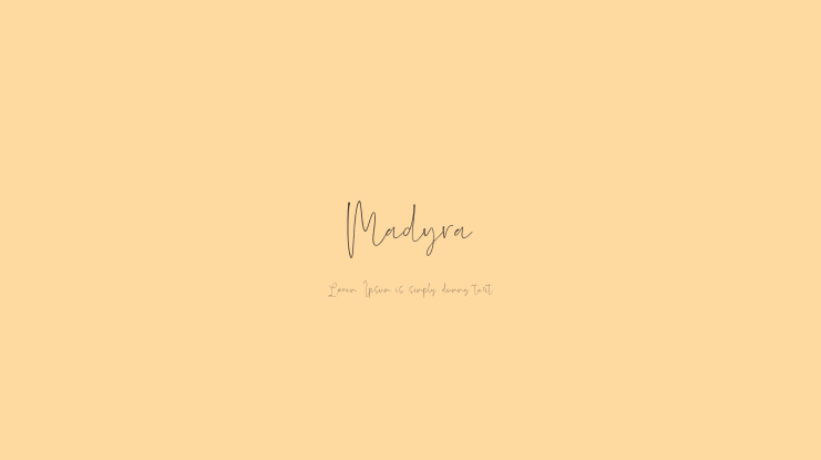 Madyra Font