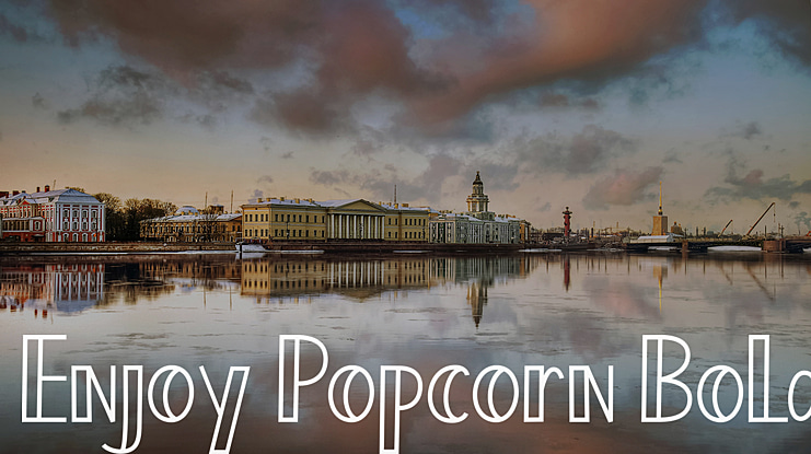 Enjoy Popcorn Font Family