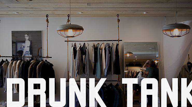 Drunk Tank Font Family