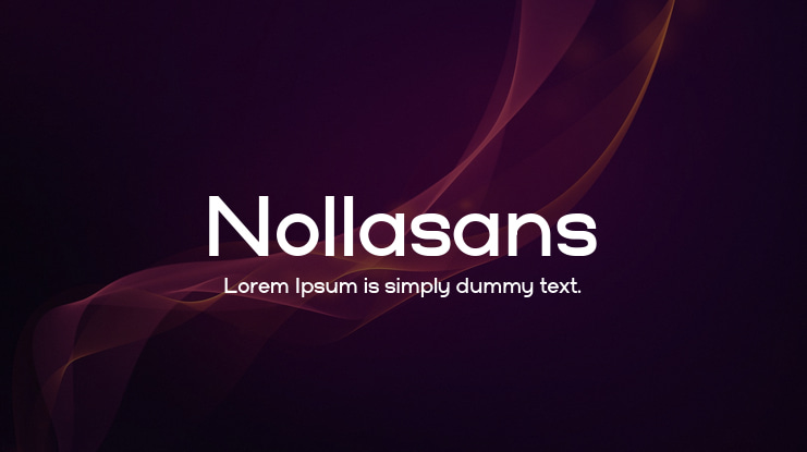 Nollasans Font