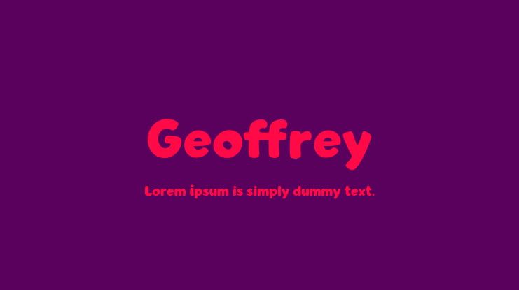 Geoffrey Font