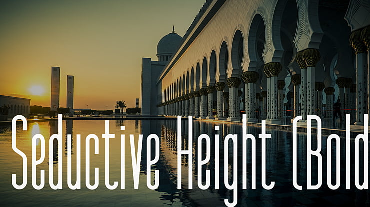 Seductive Height () Font