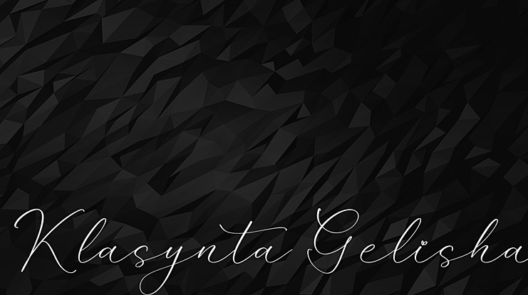 Klasynta Gelisha Font