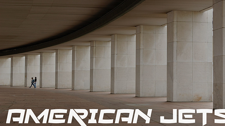 American Jets Font