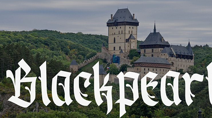 Blackpearl Font