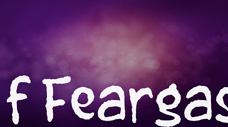 f Feargas Font
