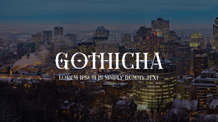 Gothicha Font