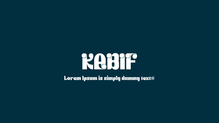 KABIF Font