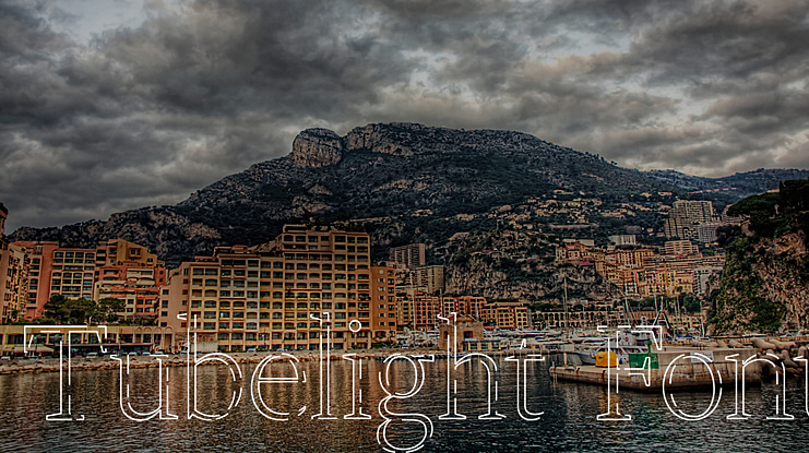 Tubelight Font