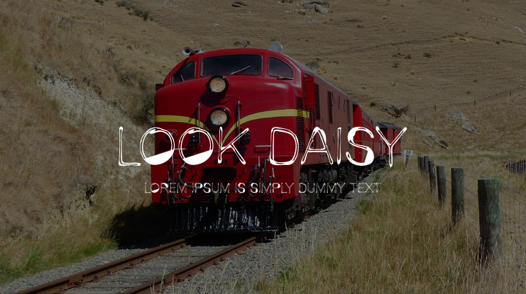 Look Daisy Font