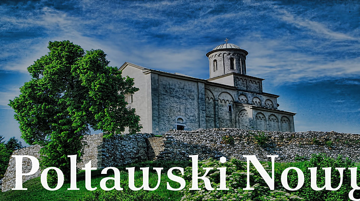 Poltawski Nowy Font Family