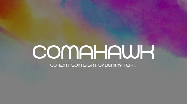 Comahawk Font
