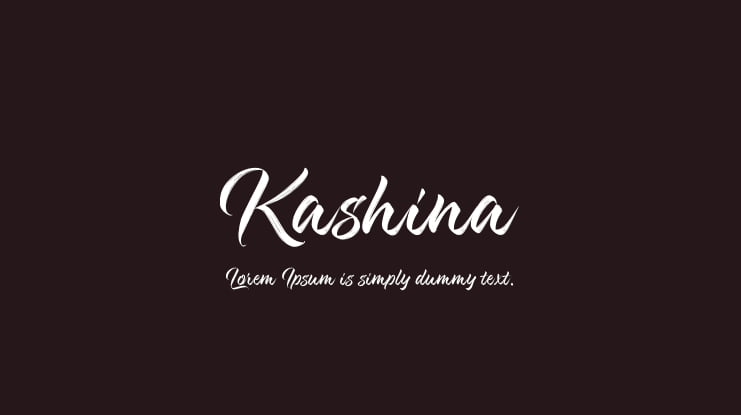 Kashina Font