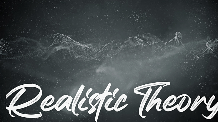 Realistic Theory Font