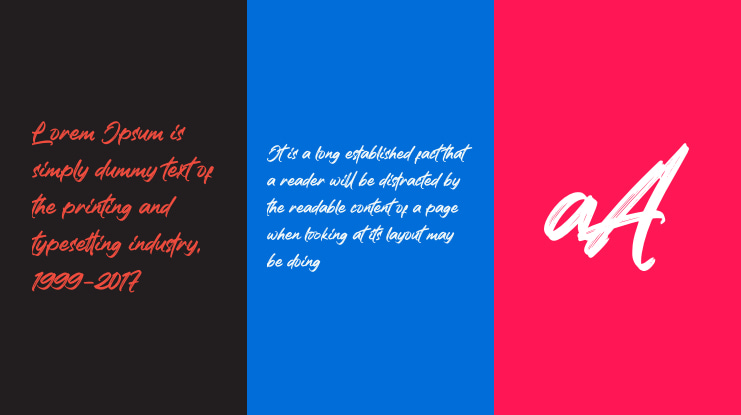 Realistic Theory Font