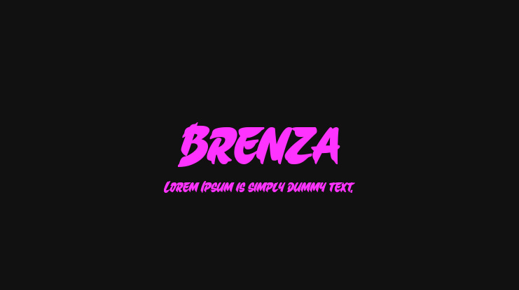 Brenza Font