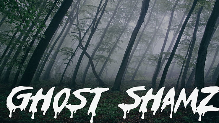 Ghost ShamZ Font