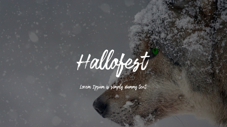 Hallofest Font