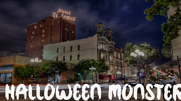 Halloween Monster Font