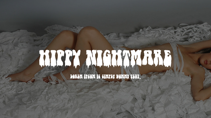 Hippy Nightmare Font