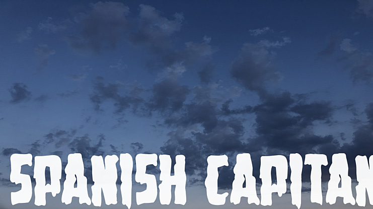Spanish Capitan Font