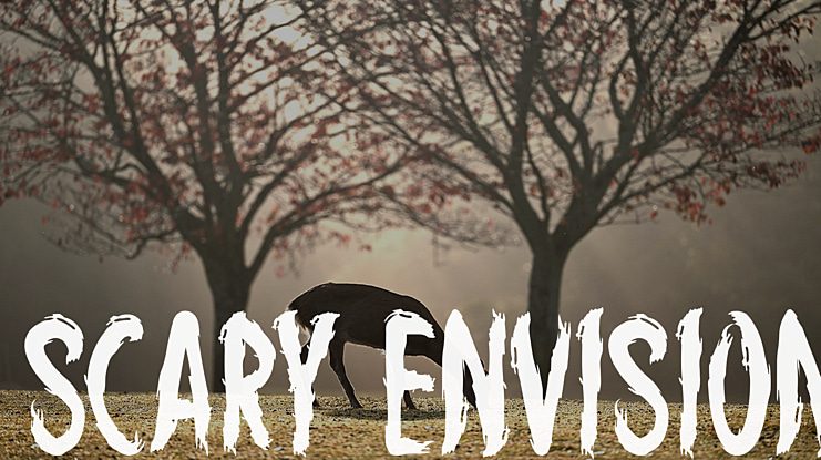 Scary Envision Font