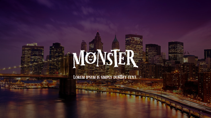 MONSTER Font