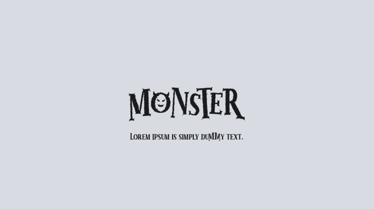 MONSTER Font