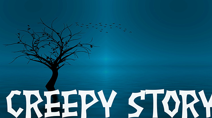 Creepy Story Font