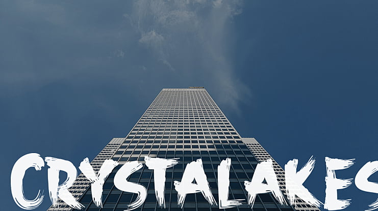 Crystalakes Font