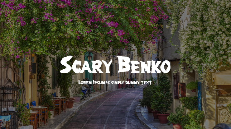 Scary Benko Font