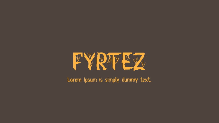 FYRTEZ Font