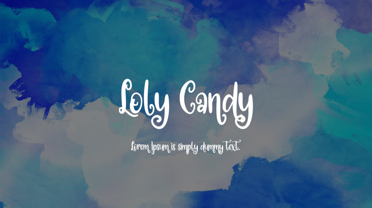 Loly Candy Font