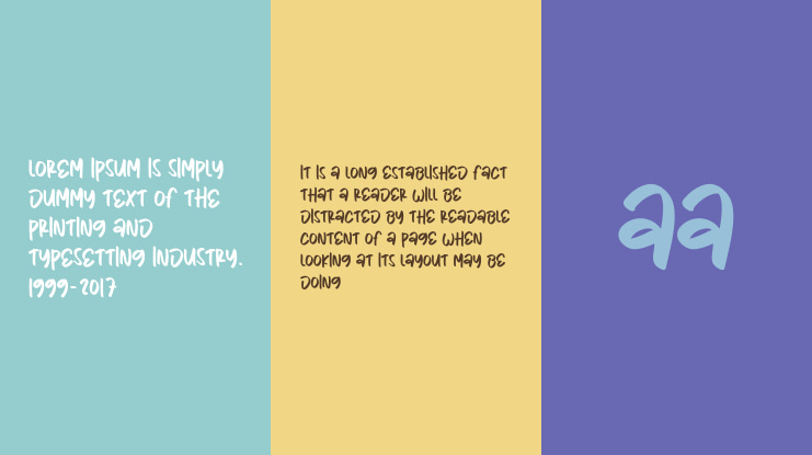 Children Teacher Font