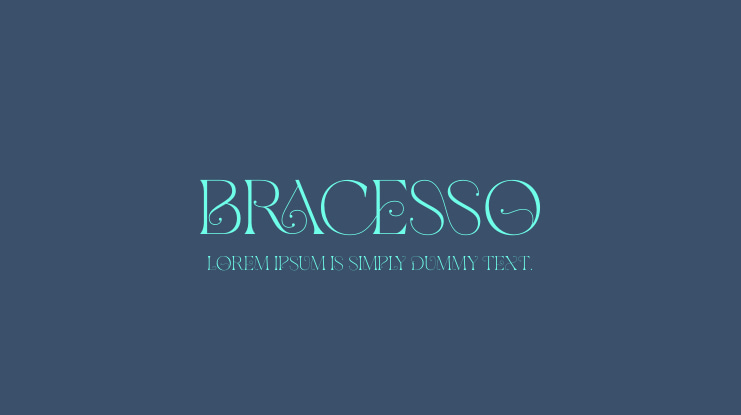 Bracesso Font