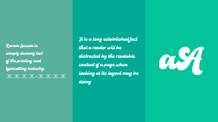 The Bujank Script Font