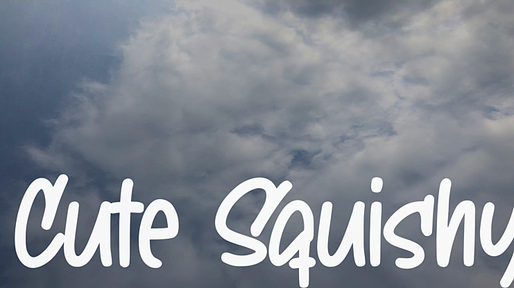 Cute Squishy Font