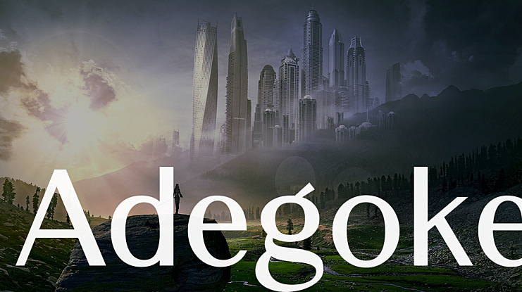 Adegoke Font