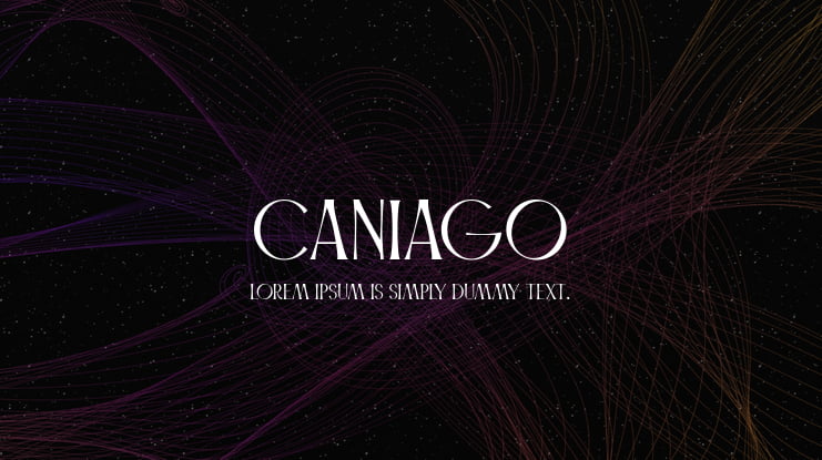 Caniago Font